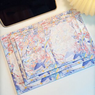 Pink berry原创设计鲸鱼座系列可撕双面120gB5A5B6便签本留言本