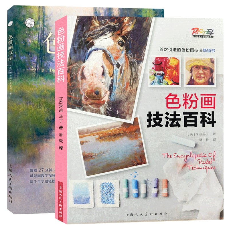 色粉绘画技法一本通
