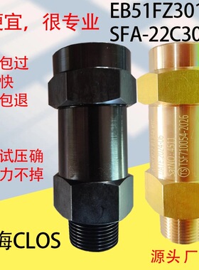 上海CLOS空调安全阀EB51FZ301GSFA-22C300C1安全阀制冷DN25