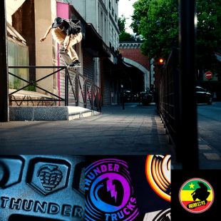 Thunder Venture 进口双空桥 滑板支架  雷桥V桥 极限公社 送桥钉