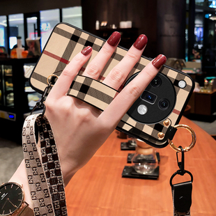 适用oppofindx7手机壳新款findx8pro斜挎肩背挂绳findx9网红findx6保护套s+腕带Ultra支架3手机壳x5女外2高端