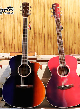 利威斯顿利维斯顿Livingston民谣木吉他极光GA40/OM30C云杉面单板