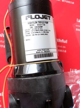 Flojet 03521-139 高流量电子隔膜泵 03521139A