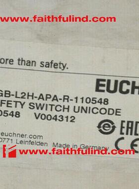 Euchner MGB-L2H-APA-R-110548 安士能安全开关 110544 100464