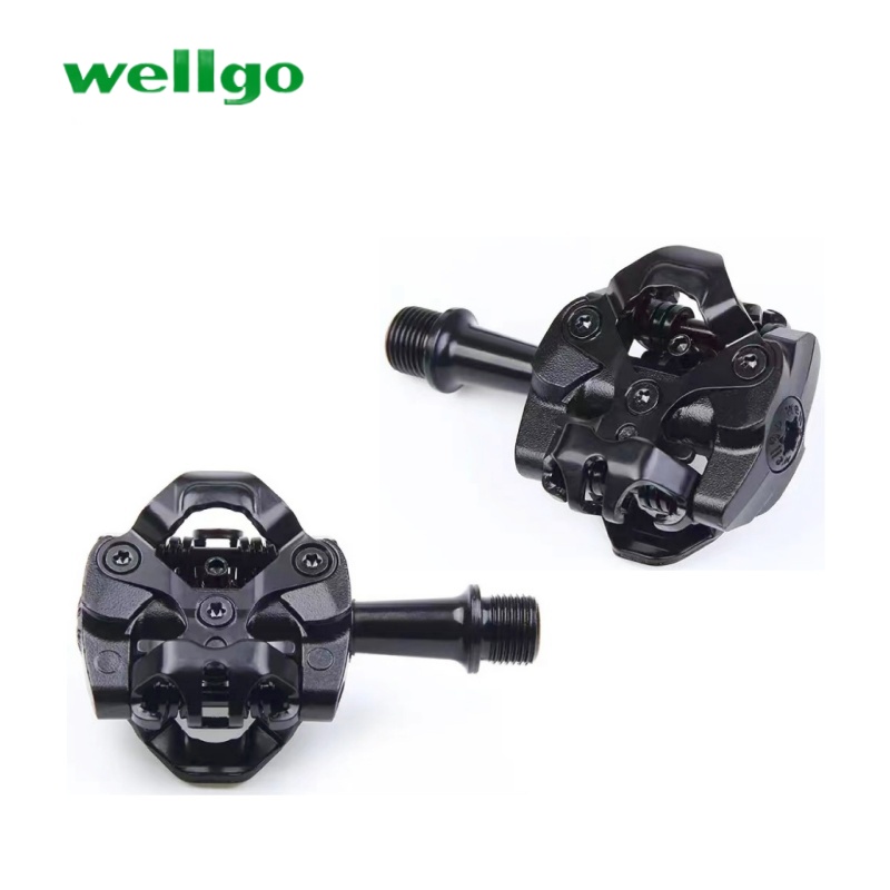 wellgo维格M332山地车锁踏 三培林轴承铝  合金踏脚蹬