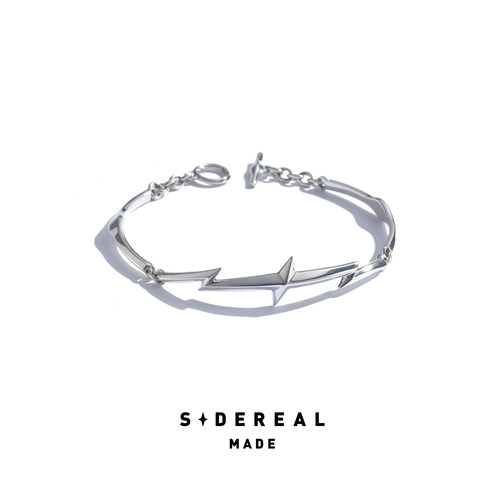siderealmade闪电星三折中性手链