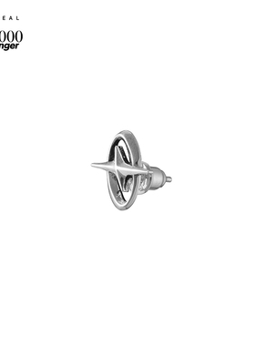 kamianger x siderealmade联名卫星银耳钉 百搭中性银饰