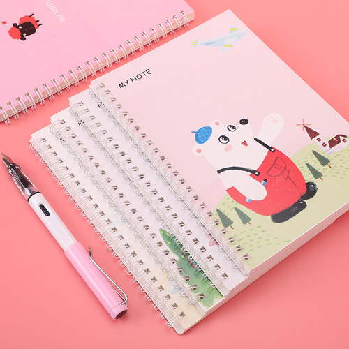 笔记本日记本活页本卡通