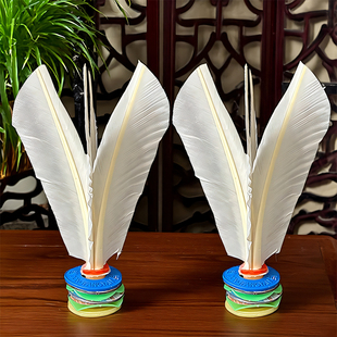 耐踢毽子比赛专用毽球踢键子专业鸡毛腱子儿童小学生成人运动花毽