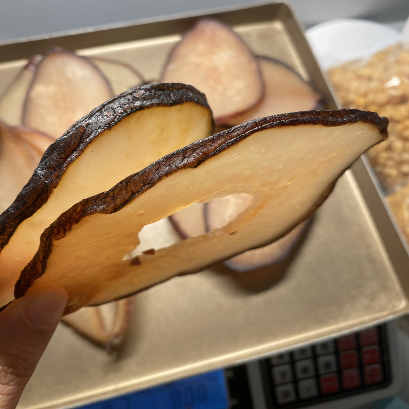 北海特产淡晒响螺片海螺片黑螺海产品干货煲汤材料原切片