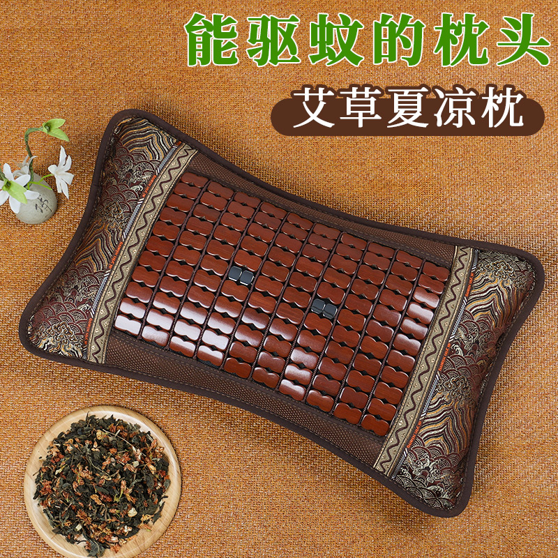 夏季凉枕麻将枕茶叶枕竹枕藤枕硬成人学生宿舍大人单人凉爽枕冰丝
