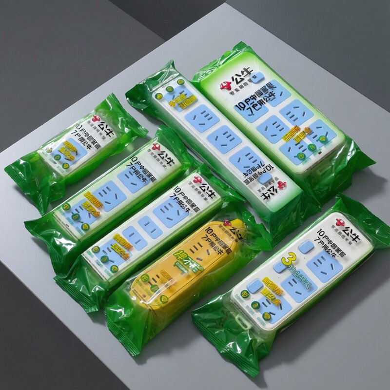 公牛无线插座电插排插线板不带线多孔功能接拖线板家用工程摔不烂