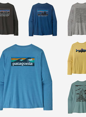 巴塔哥尼亚26新款Patagonia Cool Daily Graphic C1速干男款长袖T