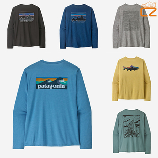 巴塔哥尼亚26新款Patagonia Cool Daily Graphic C1速干男款长袖T