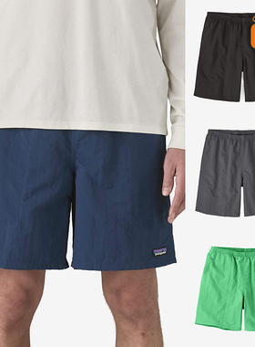巴塔哥尼亚25新款Patagonia  Baggies Shorts 7 男款速干透气短裤