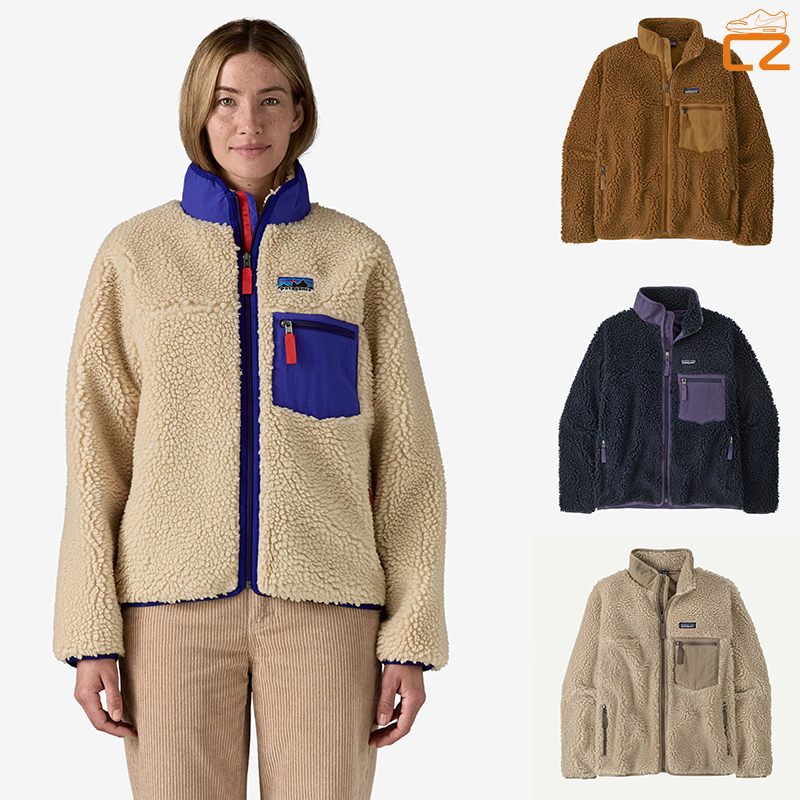 Patagonia巴塔哥尼亚 25秋冬新款Classic 女士抓绒羊羔毛茸茸夹克