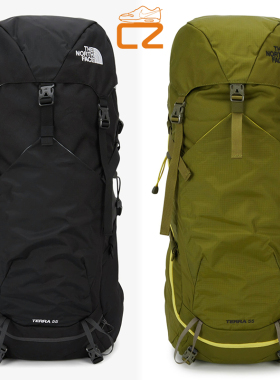 TheNorthFace北面专业登山爬山户外黑色军绿大容量5565升双肩背包