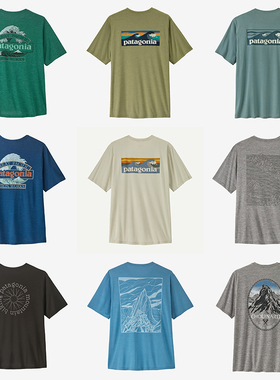 巴塔哥尼亚26新款Patagonia Cool Daily Graphic C1速干男款短袖T