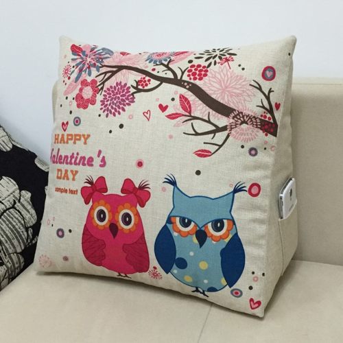 三角靠垫沙发护腰靠垫