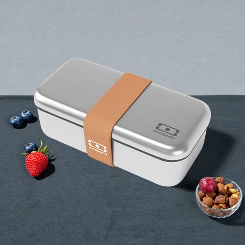 monbento不锈钢保温饭盒上班族微波炉加热日式便当盒可定制饭盒