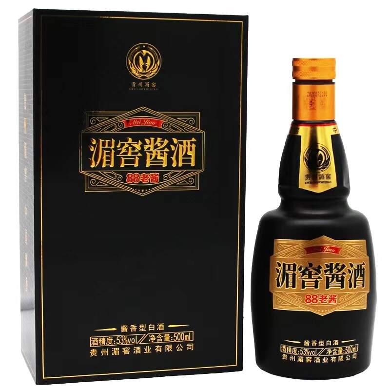 53度湄窖酱酒 88老酱  500ml  贵州湄窖酒厂酱香型礼盒白酒