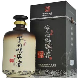 2018年 52度鸭溪窖甲子窖 2.5L 贵州鸭溪窖酒厂浓香坛子粮食白酒