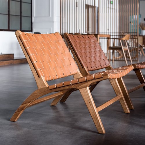 小红书博主力荐的编织休闲躺椅！