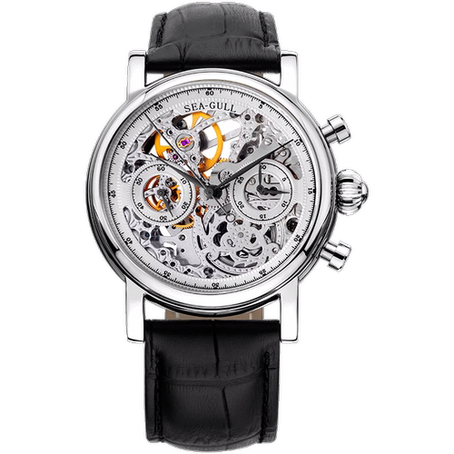 蝴蝶海鸥手表Seagull镂空