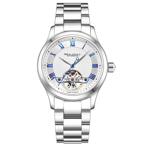 海鸥表镂空飞轮男士机械表