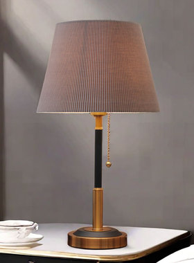 北欧简约台灯卧室床头柜灯温馨浪漫创意时尚现代家用结婚遥控调光