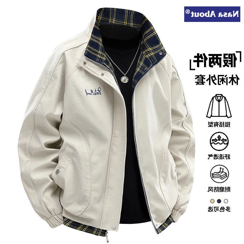 宽松衣服春秋季潮AS痞帅上男士