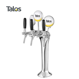 Talos塔罗斯桶装精酿啤酒出酒头啤酒柱经典3孔酒塔1031301不带灯