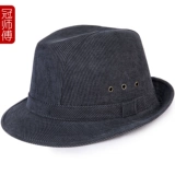 Мужская осенняя модная бархатная вельветовая шапка с капюшоном, для среднего возраста