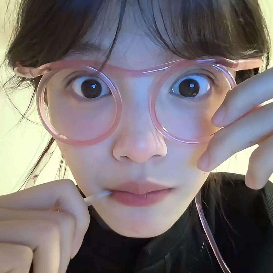 网红创意个性卡通眼镜吸