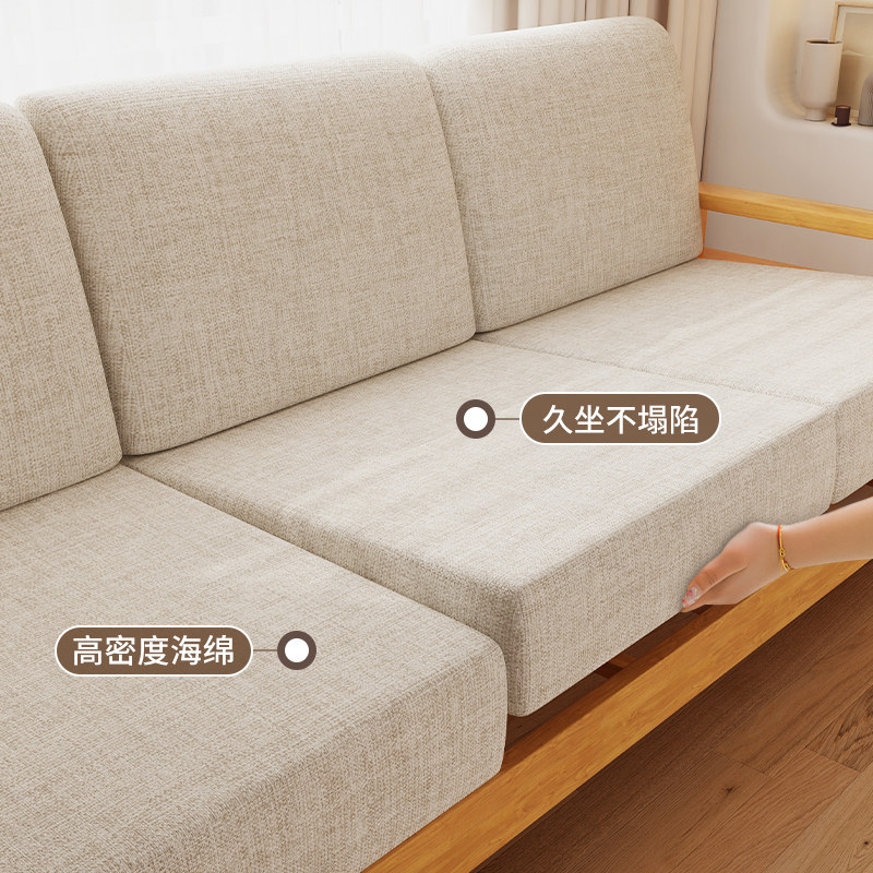 高密度海绵垫加硬加厚木沙发坐垫靠垫一体50d特硬老款实木沙发垫