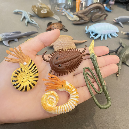 深海史前远古海洋生物玩具模型儿童海怪怪兽海底世界动物系列套装 - 封面