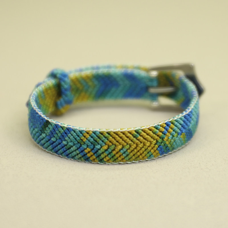 千里江山蓝色手工DIY材料包编织甜美表带扣头款情侣款饰品手链女,饰品/流行首饰/时尚饰品新,手链,淘宝优惠券,粉丝福利购,淘宝优惠卷