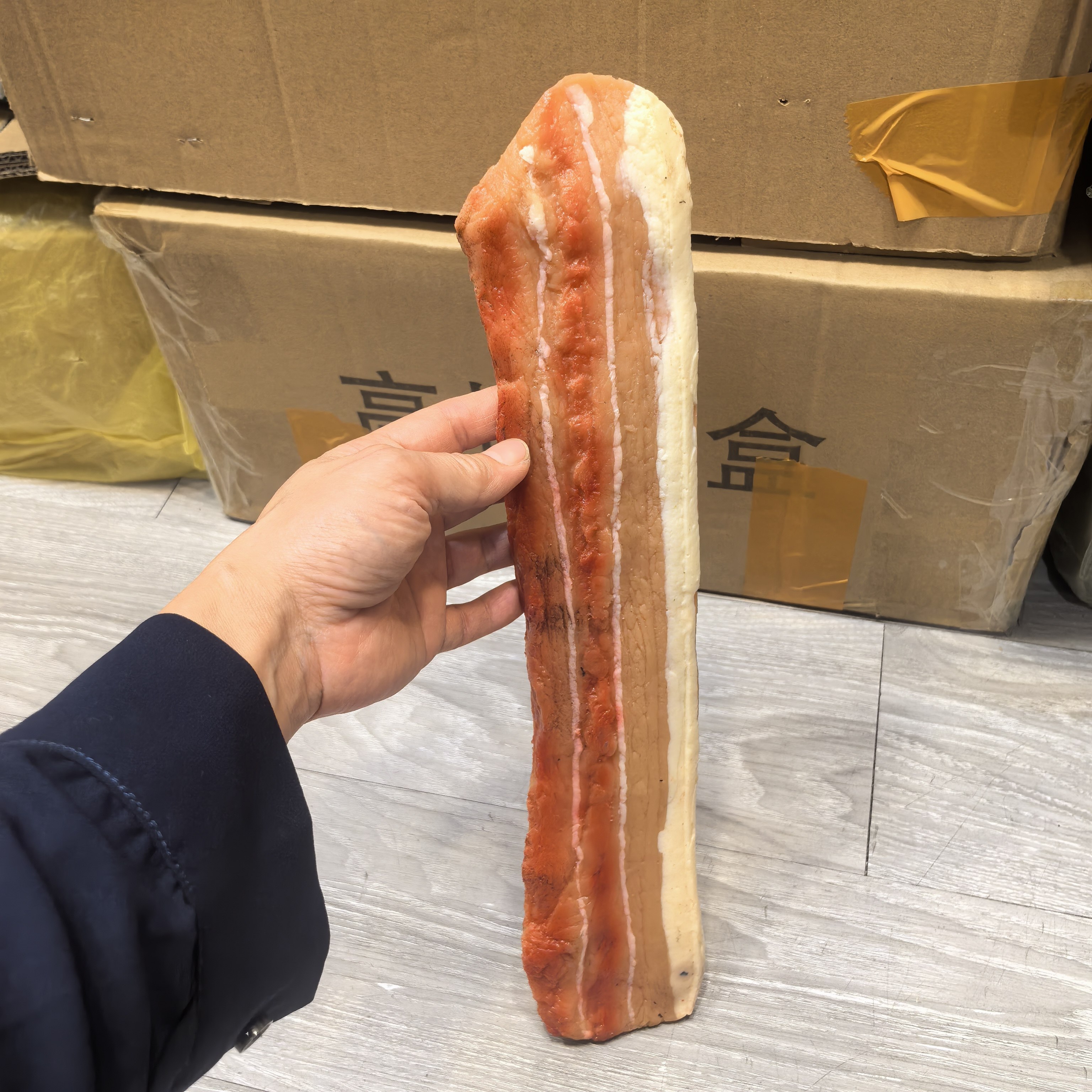 仿真五花肉块仿真食物模型假猪肉专柜橱柜陈列装饰品装饰道具摆件