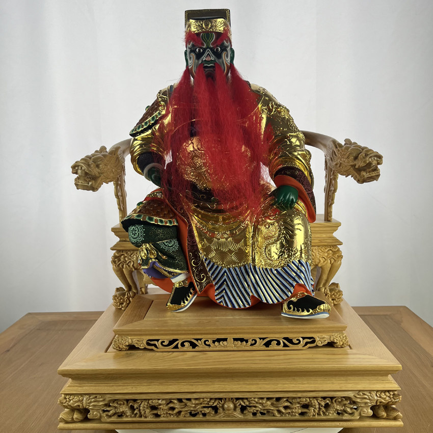 神像托椅龙椅叠椅脱身佛像宝座座椅脱椅底座实木雕刻神椅神明坐台