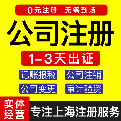 上海税务记账报税年报公示财务税务咨询注册公司兼职会计小规模