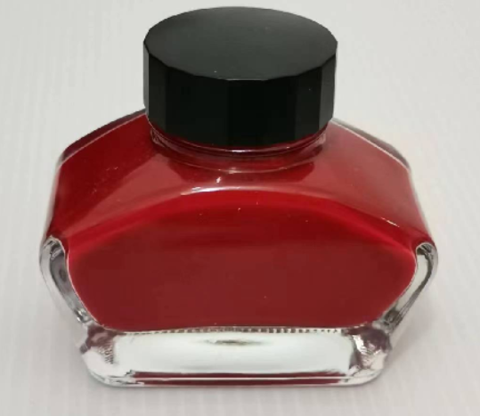 钢笔墨水一代人防水红色不堵抗洇