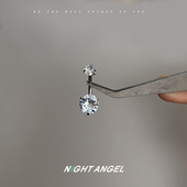 欧美闪钻锆石肚脐钉钛钢不掉色穿刺脐环辣妹个性 小众饰品肚脐扣