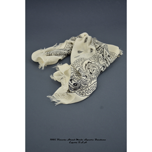 美国原创／西部牛仔复古佩斯利腰果花小方巾丝巾头巾围巾 bandana