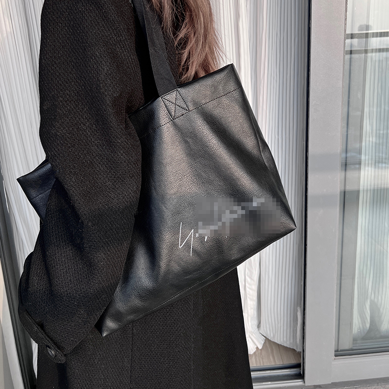 山本暗黑风手提单肩tote包