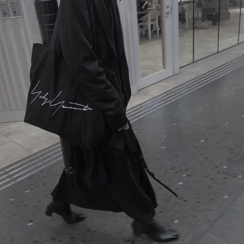 -EvanXX 原创暗黑风裤羊毛宽松阔腿裙裤西裤素板词典