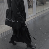 EvanXX 原创暗黑风裤 羊毛宽松阔腿裙裤 西裤 素板词典