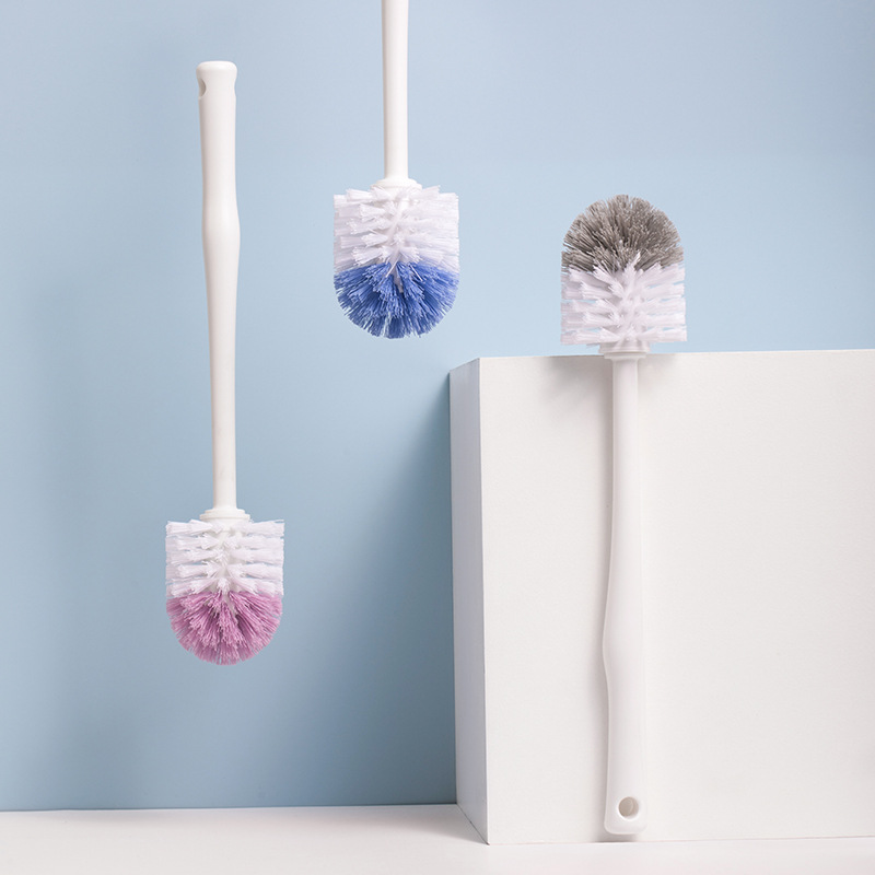 刷马桶刷子无死角长柄清洁硬毛卫生间长柄刷茶花软毛刷洗厕所刷子