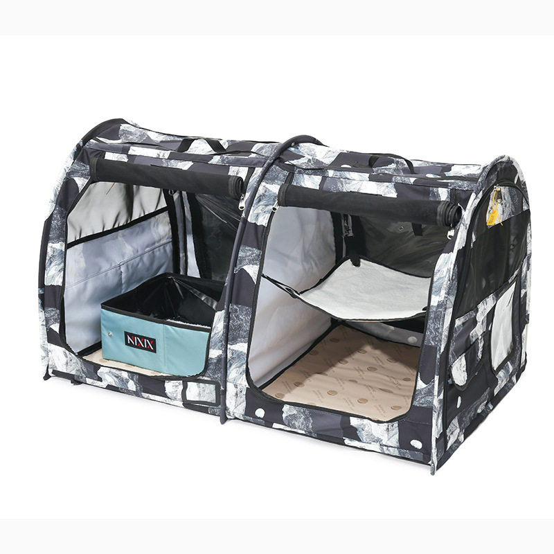户外防水赛笼猫窝可折叠猫产房宠物专业比赛封闭透气大容量帐篷