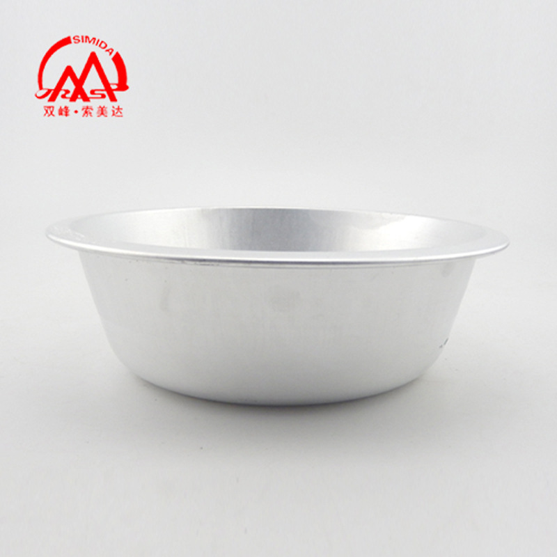 双峰牌纯铝熟铝盆 餐厅大铝盆 铝面盆 洗菜盆烤肉盆食堂家用脸盆