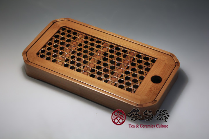 台湾艺师廖壹竹茶盘长方形
